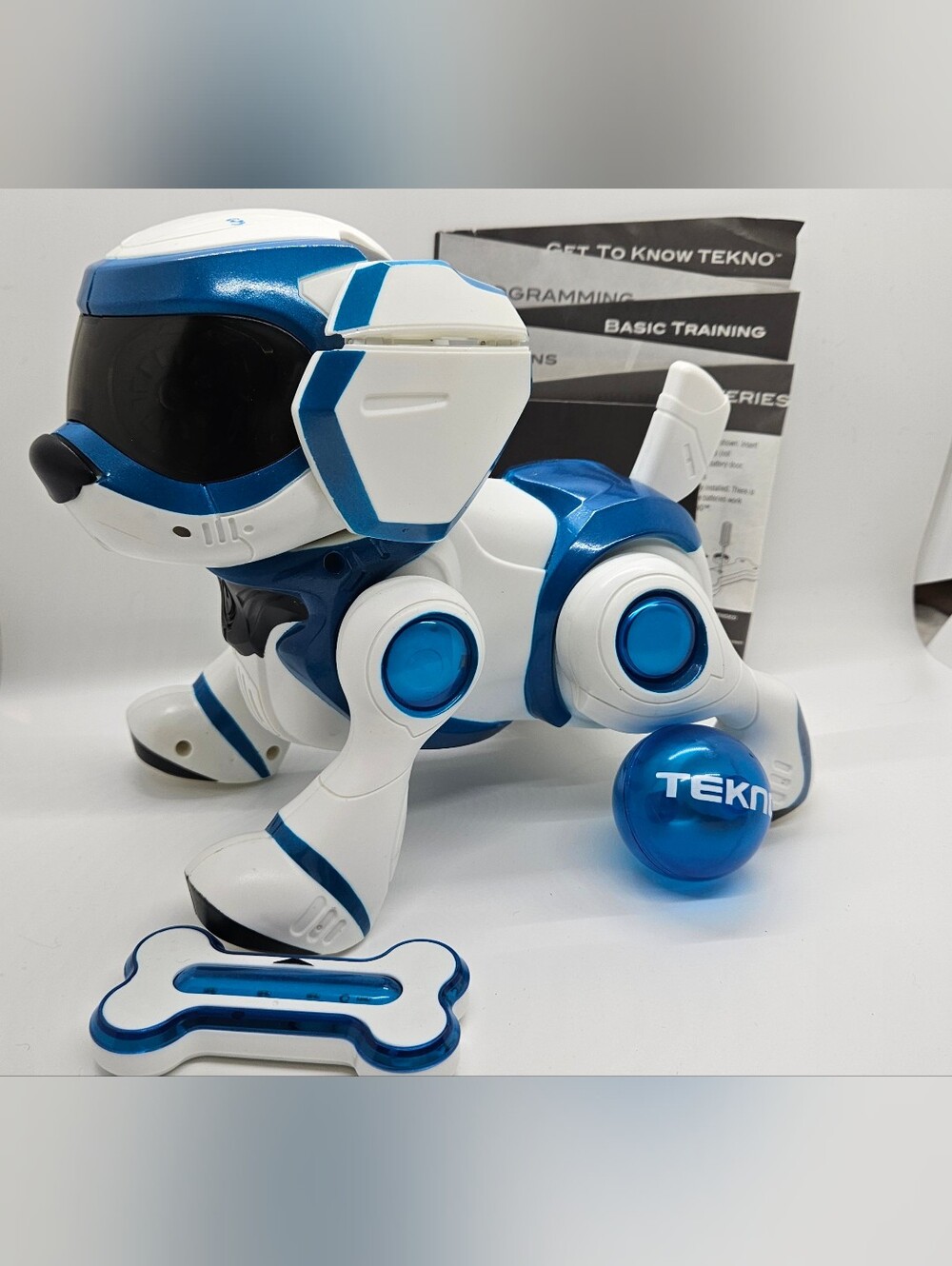 Tekno Robotic Puppy 4G Blue Interactive Electronic Toy